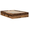 vidaXL Bettgestell R&auml;uchereiche 135x190 cm