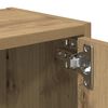 vidaXL B&uuml;cherregal Artisan-Eiche 40x24x102 cm Holzwerkstoff