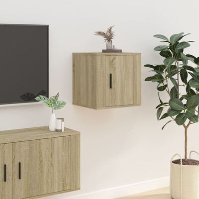 vidaXL TV-Wandschrank Sonoma-Eiche 40x34,5x40 cm