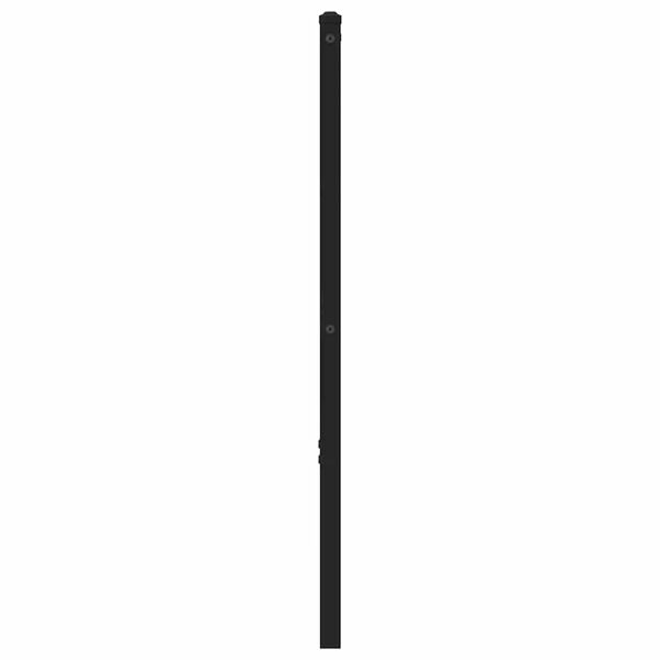 vidaXL Ersatz-Kopfteil Braun Eichen-Optik 200 cm Stahl und Holzwerkstoff