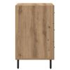 vidaXL Nachttisch Artisan-Eiche 40 x 40 x 66 cm Holzwerkstoff
