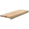 vidaXL Treppenstufen 16 Stk. Unbehandelt 70x30x2 cm Massivholz Eiche