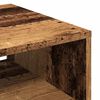 vidaXL Couchtisch Altholz-Optik 40x40x43 cm Holzwerkstoff