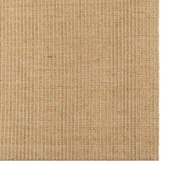 vidaXL Teppich Natur Sisal 100x200 cm