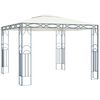 vidaXL Pavillon 300 x 300 cm Cremewei&szlig;