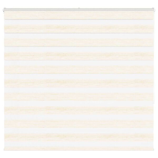 vidaXL Doppelrollo Marmorbeige 165x150cm Stoffbreite 160,9 cm Polyester