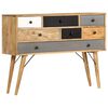 vidaXL Sideboard 110 x 30 x 82 cm Massivholz Mango