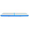 vidaXL Aufblasbare Gymnastikmatte mit Pumpe 700x100x20 cm PVC Blau