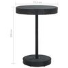 vidaXL 5-tlg. Gartenbar-Set mit Kissen Poly Rattan Schwarz