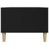 vidaXL Couchtisch Schwarz 90x50x36,5 cm Holzwerkstoff