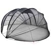 vidaXL Poolzelt Kuppel 538 x 440 x 204 cm Transparent