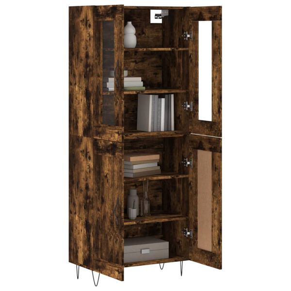 vidaXL Highboard R&auml;uchereiche 69,5x34x180 cm Holzwerkstoff