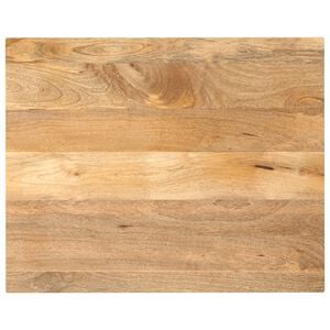 vidaXL Tischplatte 90x80x2,5 cm Rechteckig Massivholz Mango