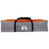 vidaXL Sofort Zelt Grau und Orange 205 x 205 x 143 cm Stahl
