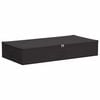 vidaXL Aufbewahrungsbox Vliesstoff 100 x 50 x 18 cm 90 l Anthrazit