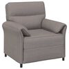 vidaXL Sofa 100% Polyester, Metallrahmen, MDF, Sperrholz