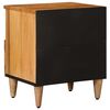 vidaXL Nachttisch Natur 40 x 33 x 46 cm Massivholz Mango