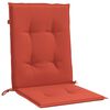 vidaXL Niedriglehner-Auflagen 6 Stk. Melange Rot 100x50x4 cm Stoff