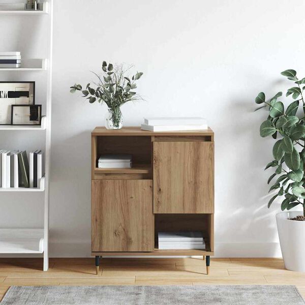 vidaXL Sideboard Artisan-Eiche 60 x 35 x 70 cm