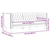 vidaXL 3-tlg. Chesterfield-Sofa-Set Cappuccino Kunstleder