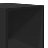 vidaXL Highboard Schwarz 30x41x185 cm Holzwerkstoff