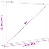 vidaXL Beamer Leinwand 60" 4:3