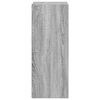 vidaXL B&uuml;cherregal Grau Sonoma 40x30x77 cm Holzwerkstoff