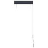 vidaXL Au&szlig;enrollo 60 x 250 cm Blau und Wei&szlig;