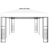 vidaXL Gartenpavillon 6&times;3 m Wei&szlig;