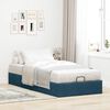 vidaXL Ottoman-Bett ohne Matratze Dunkelblau 80x200 cm Samt