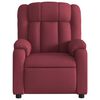 vidaXL Relaxsessel Weinrot Stoff