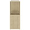 vidaXL B&uuml;cherregal Sonoma-Eiche 60x24x63 cm Holzwerkstoff
