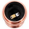 vidaXL Lampenfassungen 2 Stk. Rosegold E27