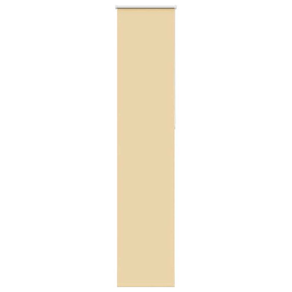 vidaXL Verdunkelungsrollo Beige 55x230cm Stoffbreite 50,7 cm Polyester