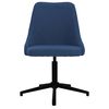 vidaXL B&uuml;rostuhl Drehbar Blau Stoff