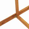 vidaXL Gartentisch Braun 78 x 46 x 75 cm Massivholz Akazie