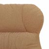 vidaXL Sessel Beige 69 x 74 x 93 cm Sherpa-Stoff