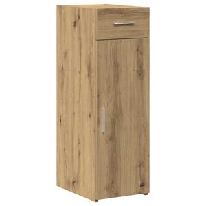 vidaXL Sideboard mit Schubladen Artisan-Eiche 30 x 42,5 x 93 cm