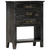 vidaXL Beistellschrank 60x30x80 cm Massivholz Mango