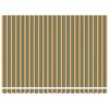 vidaXL Markise Gestreift Gr&uuml;n und Gelb 4,5 &times; 3 m Polyester und Metall