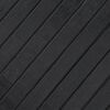 vidaXL Teppich Rechteckig Grau 100x400 cm Bambus