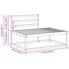 vidaXL Outdoor-Sofagarnitur 2 St&uuml;ck Natur 230,5 x 83 x 73 cm