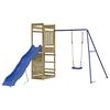 vidaXL Spielturm Impr&auml;gniertes Kiefernholz