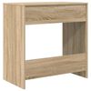 vidaXL Tisch mit Regal Sonoma Eiche 77,5 x 43 x 79 cm Holzwerkstoff