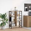 vidaXL B&uuml;cherregal Artisan-Eiche 82 x 32 x 112 cm Holzwerkstoff