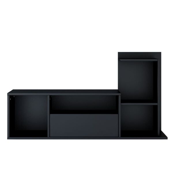 Homemania TV-Schrank Sumatra 120x30x30/65 cm Schwarz
