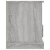 vidaXL TV-Schrank Grau Sonoma 93x35,5x45 cm Holzwerkstoff