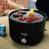 Mestic Tragbarer Gasgrill Mini Chef MB-100 2500W Schwarz