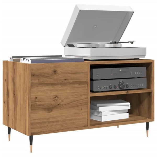 vidaXL Plattenschrank Artisan-Eiche 84,5x38x48 cm Holzwerkstoff