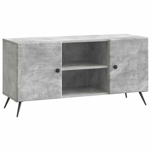 vidaXL TV-Schr&auml;nk Betongrau 102 x 34,5 x 50 cm Holzwerkstoff